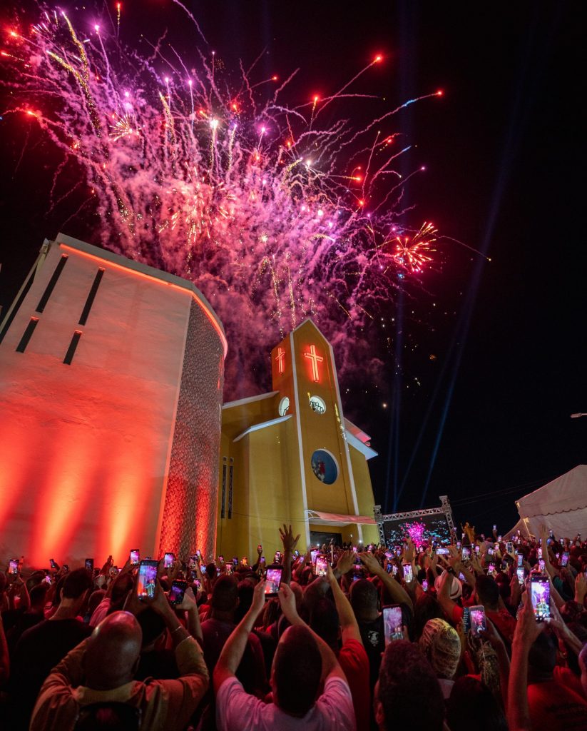 fogos da festa de são jorge em quintino 